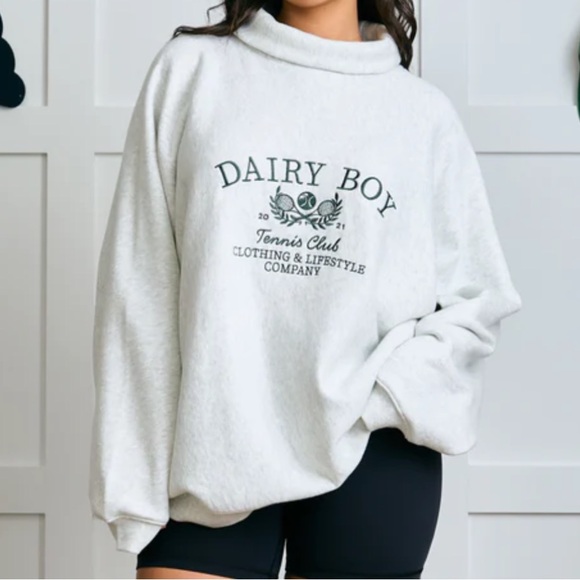 Dairy Boy Roll Neck - Picture 1 of 3